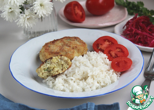 Рыбные котлеты с овсяными хлопьями Рыбные котлеты с овсяными хлопьями